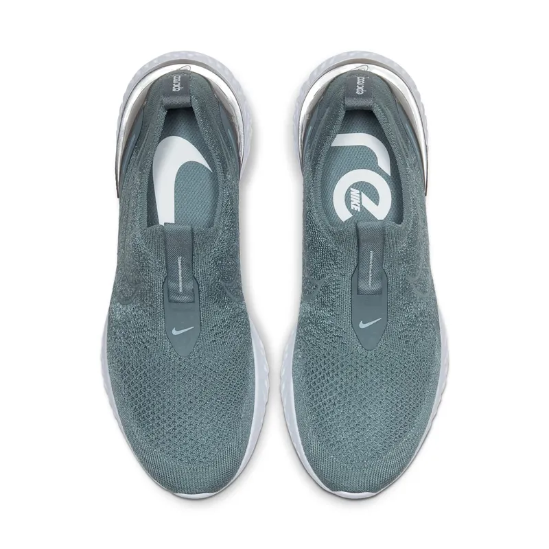 Nike Epic Phantom React Flyknit Aviator Grey (W) Aviator Grey/Metallic Silver-White-Aviator Grey (BV0415-005)