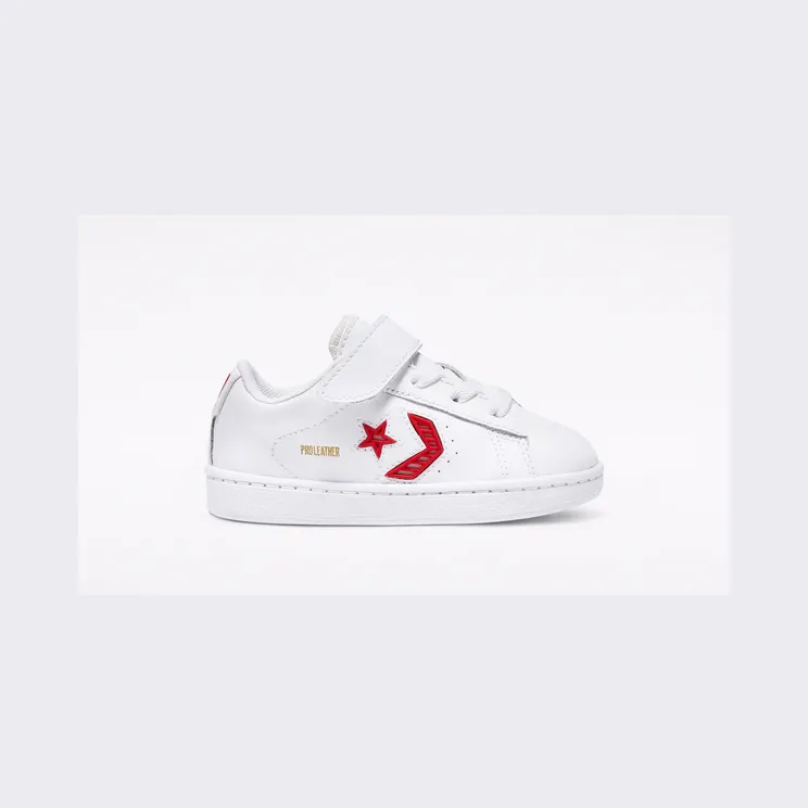 Converse Rivals Easy-On Pro Leather Low Top White/university Red/white (768406C)