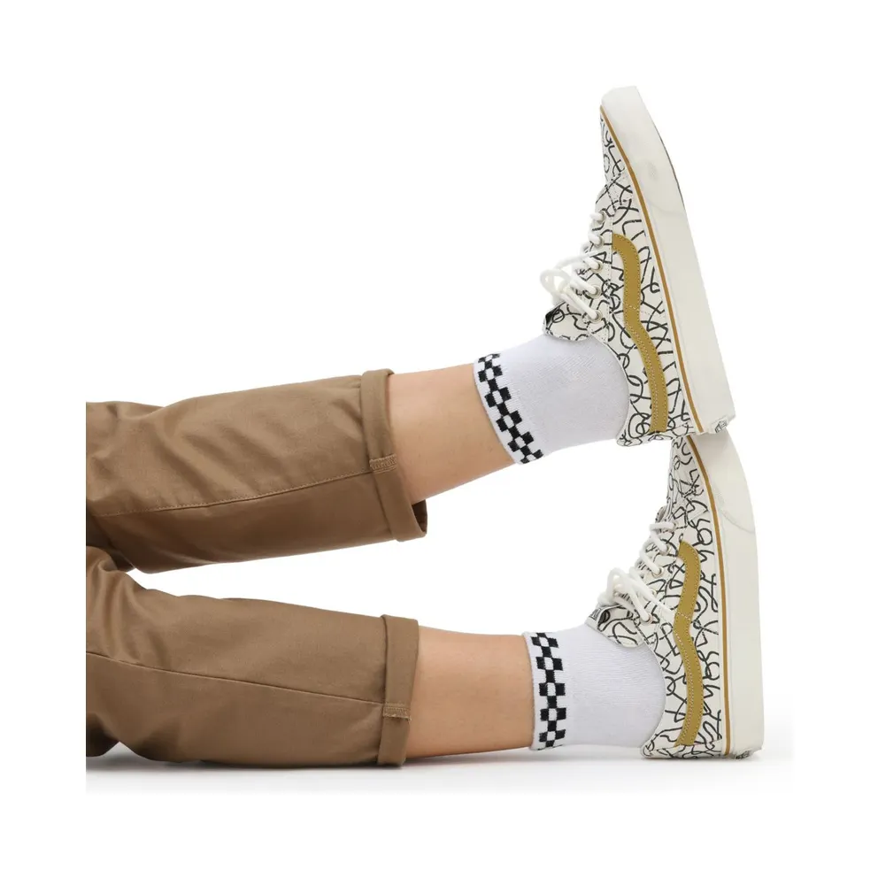 VANS Textured Waves Sk8-low Reissue Sf Shoes Beige (VN0A4UWIB83)