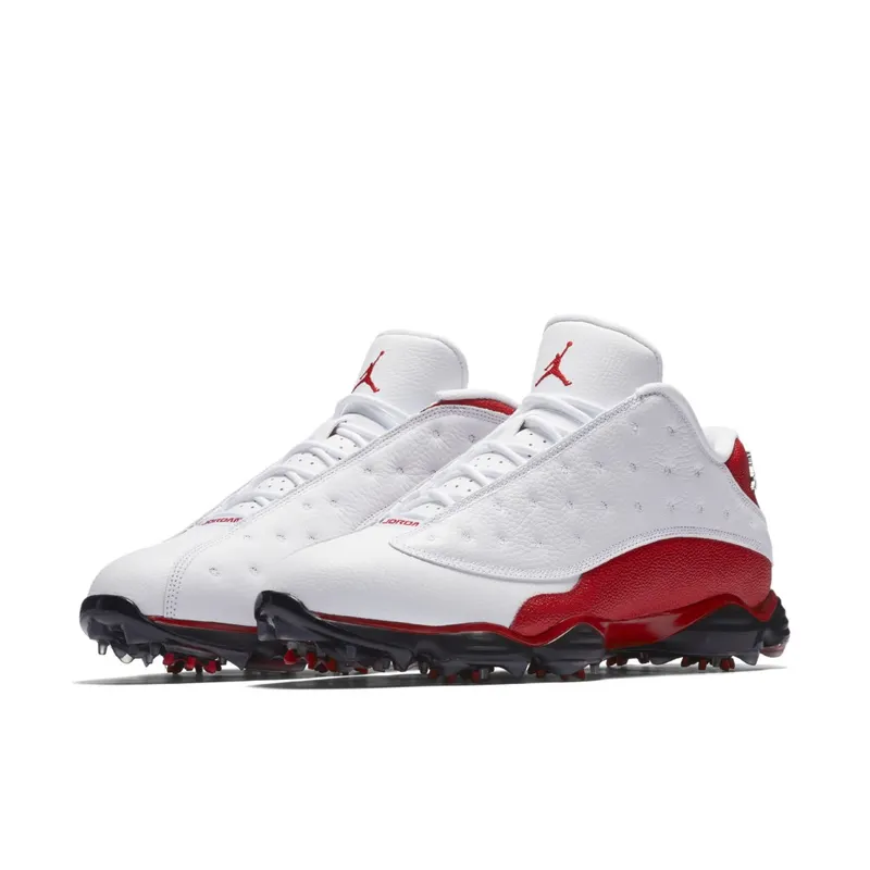 Jordan 13 Retro Golf Cleat White Red White/University Red (917719-101)