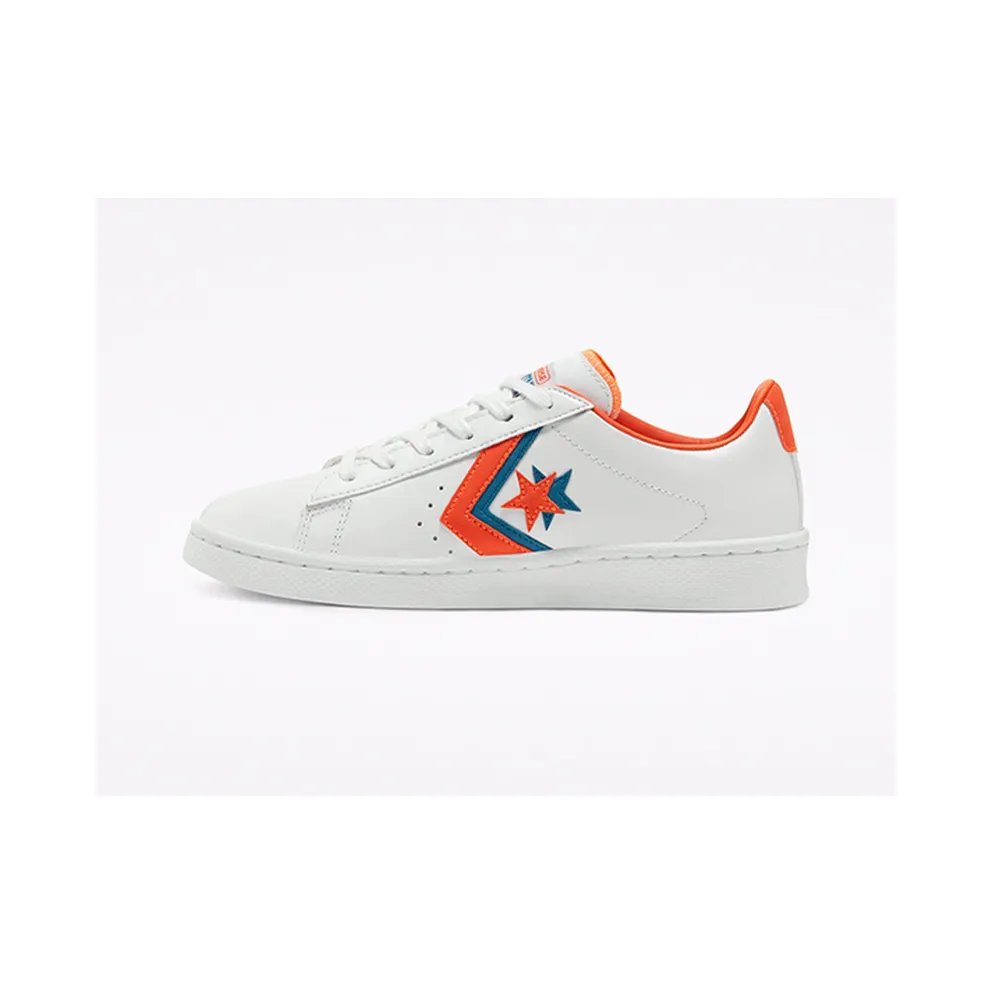 Converse Pro Leather Low ‘Sunblocked – Bold Mandarin’ White/Bold Mandarin (167853C)