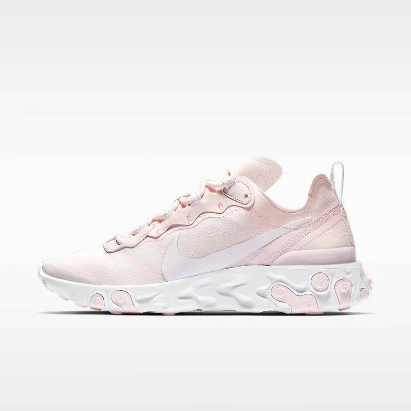 Nike React Element 55 Pale Pink (W) Pale Pink/White-Pale Pink-White (BQ2728-600)