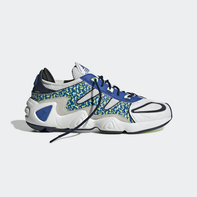 adidas FYW S-97 White Blue CRYSTAL WHITE/BLUE/HI-RES YELLOW (EE5307)