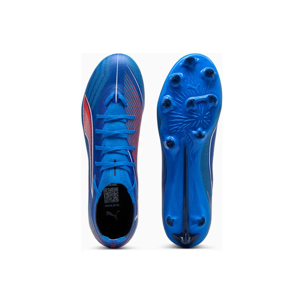 Puma Ultra 6 Match FG/AG Football Boots 02 – PUMA black/fizzy light/green terrain 40 Men, Blue (108514-01)