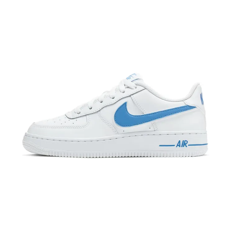 Nike Air Force 1 Low White University Blue (GS) “White / University Blue” (AV6252-102)