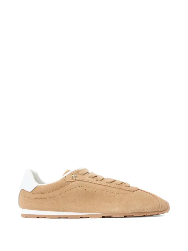 Tommy Hilfiger Sneakers with logoplakkaat – Beige (FW0FW09189RBC)