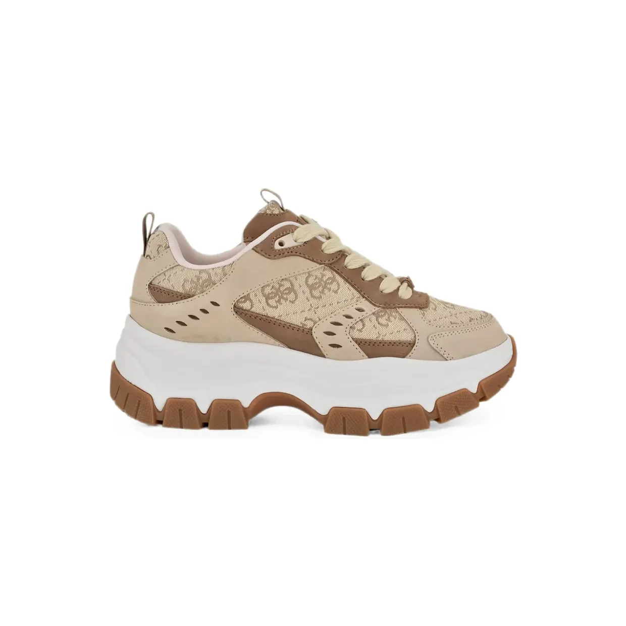 GUESS USA Baizal chunky sneakers – Beige (GWBAIZAL2)