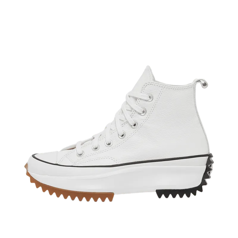 Converse Run Star Hike Platform Foundational Leather White/Black/gum