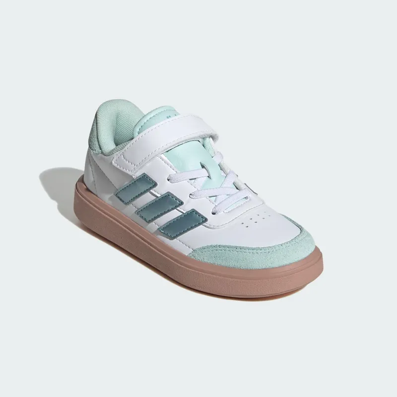 Adidas Courtblock Cloud White / Magic Grey Met / Halo Mint (JH8569)