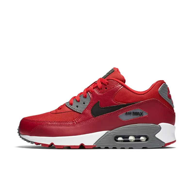 Nike Air Max 90 Gym Red Noble Red Gym Red/Noble Red-Cool Grey-Black (537384-606)