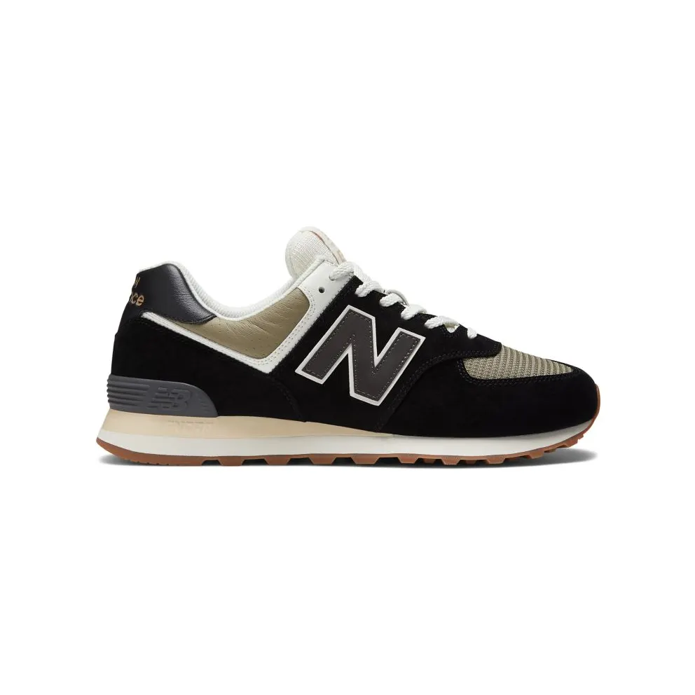 New Balance New Balance Unisex 574 Black/Green (ML574DO)