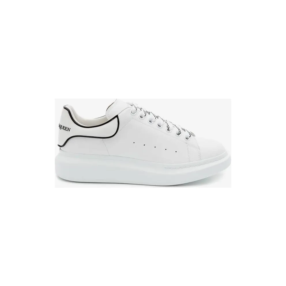 Alexander McQueen Oversized White Black Trim (625156WHXMT9074)