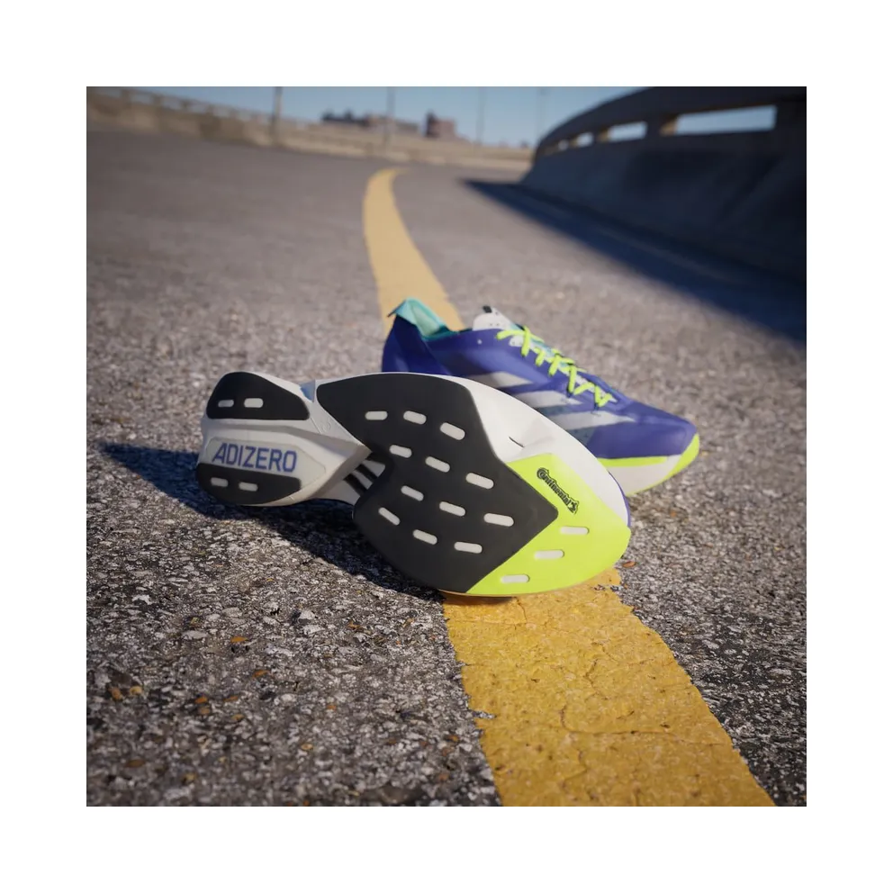 Adidas ADIZERO ADIOS PRO 3 Cobalt Blue / Zero Metalic / Lucid Lemon (ID3635)