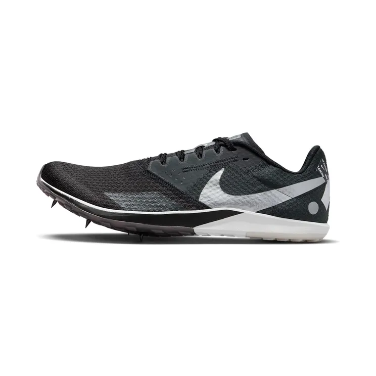 Nike Zoom Rival 6 “Black / Dark Smoke Grey / White / Metallic Silver” (DX7999-001)