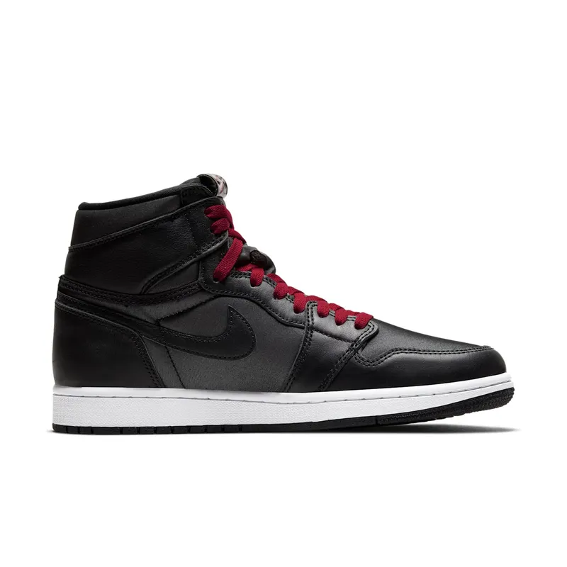 Air Jordan Nike AJ I 1 Retro High OG Black Red (2020) (555088-060)