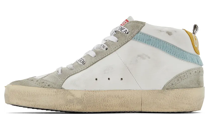 Golden Goose SSENSE Exclusive White & Gray Mid Star Classic Sneakers (GWF00122.F003602.81883) (3)