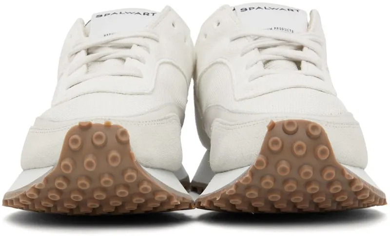 Spalwart Grey & Off-White Tempo Low Mesh Nappa (51137500000)
