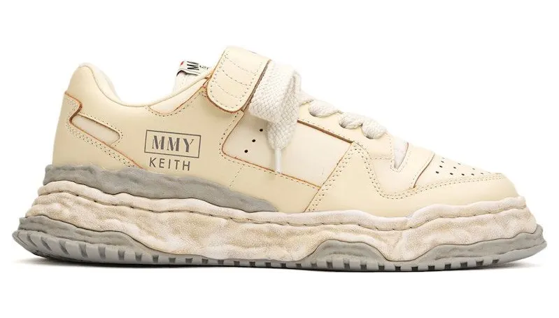 Maison Mihara Yasuhiro Keith OG Sole VL Leather Low White (A14FW708-WHT)