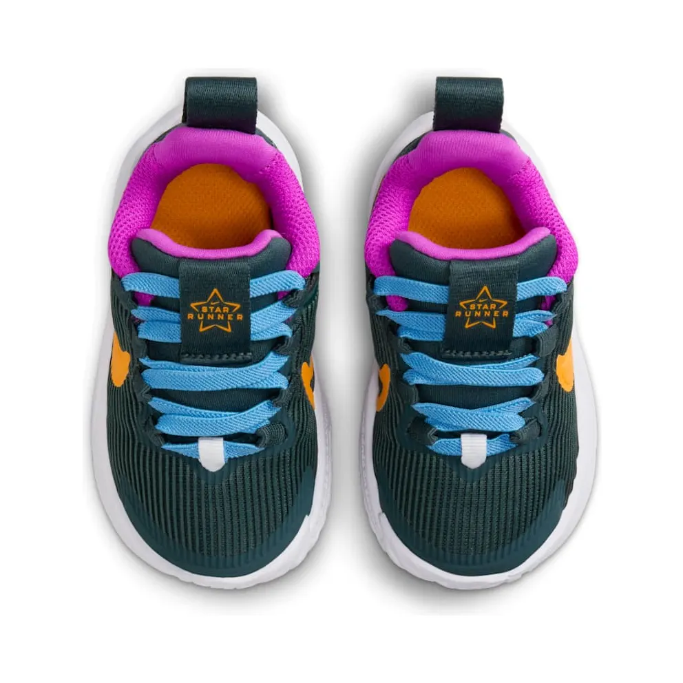 Nike Star Runner 4 Deep Jungle Hyper Violet Vapor “Deep Jungle / Hyper Violet / Vapour Green / Sundial” (DX7616-300)