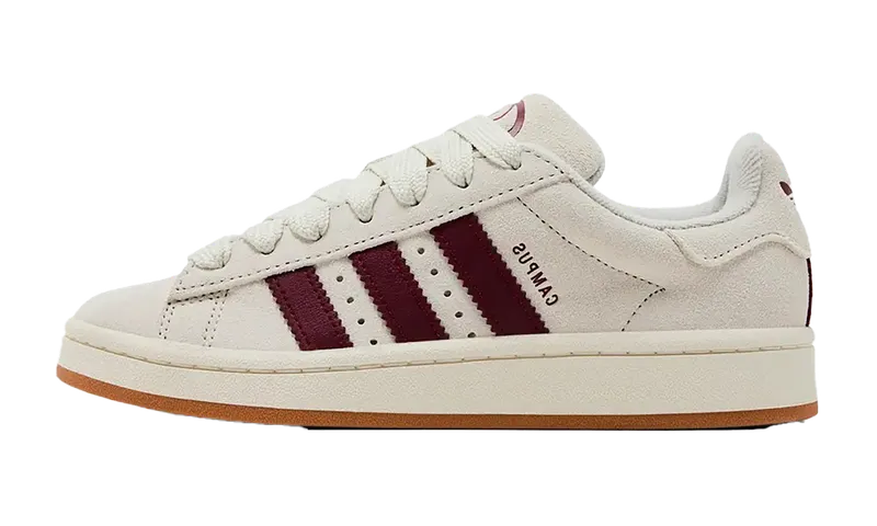 Adidas Campus 00s “Orbit Grey Collegiate Burgundy” (JH8698)