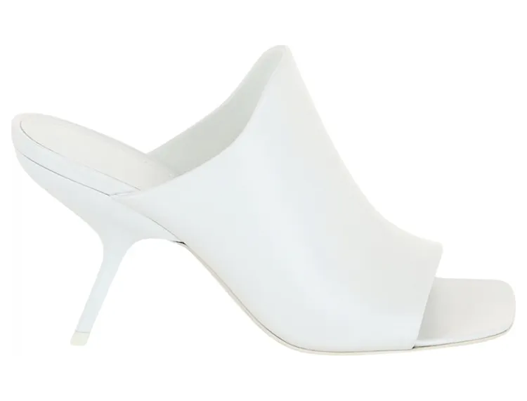 Ferragamo Era Mules White (01G519-766451-1C)