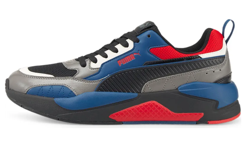 Puma X-Ray 2 Square Blauw/Zwart/Rood (373108-41)