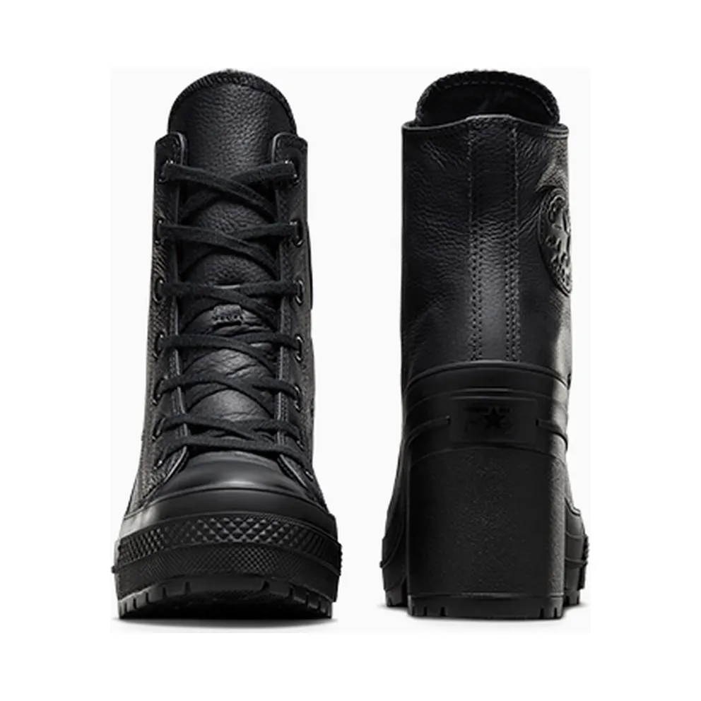 Converse Chuck 70 De Luxe Heel Leather Black/black/white