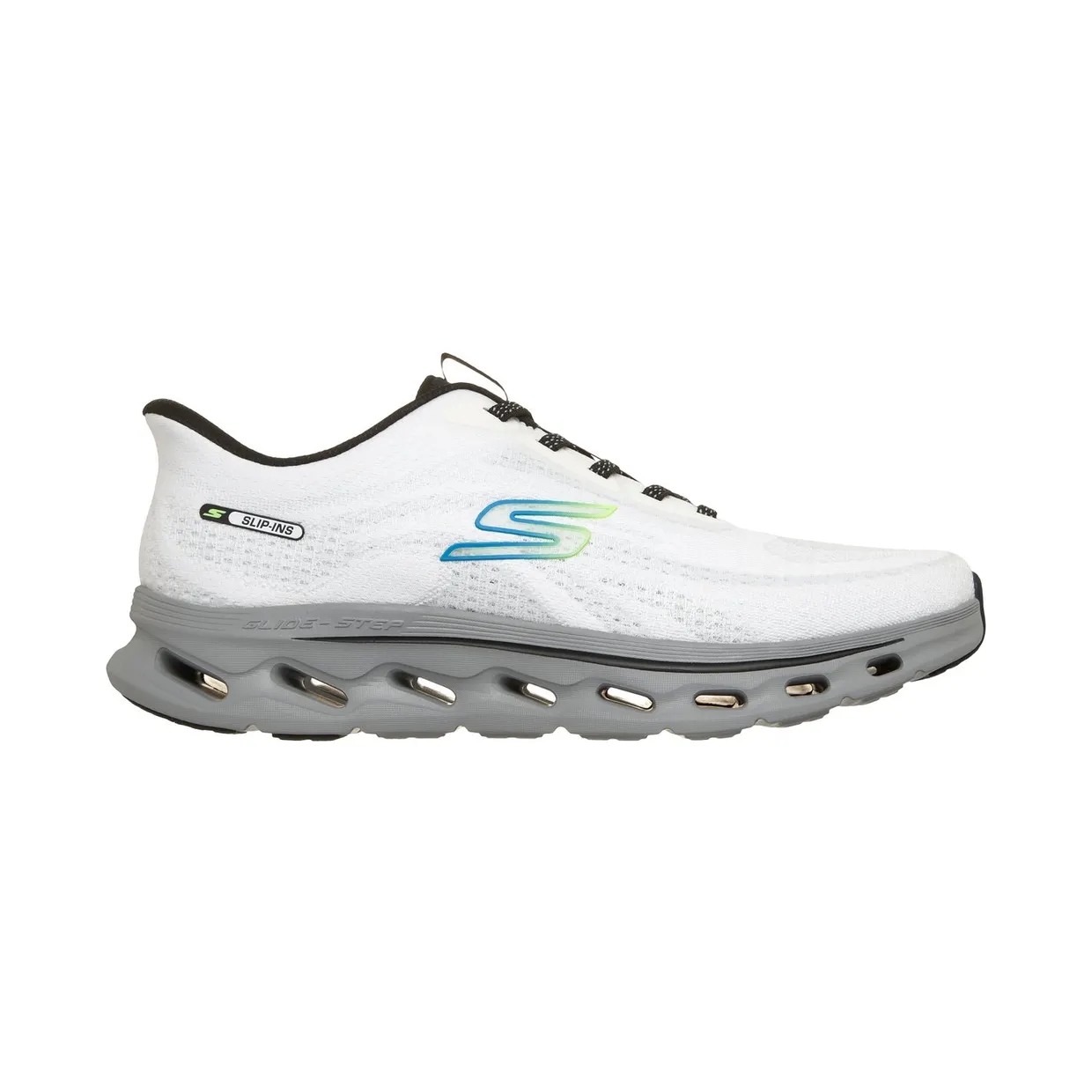 skechers-glide-step 217026_WHT