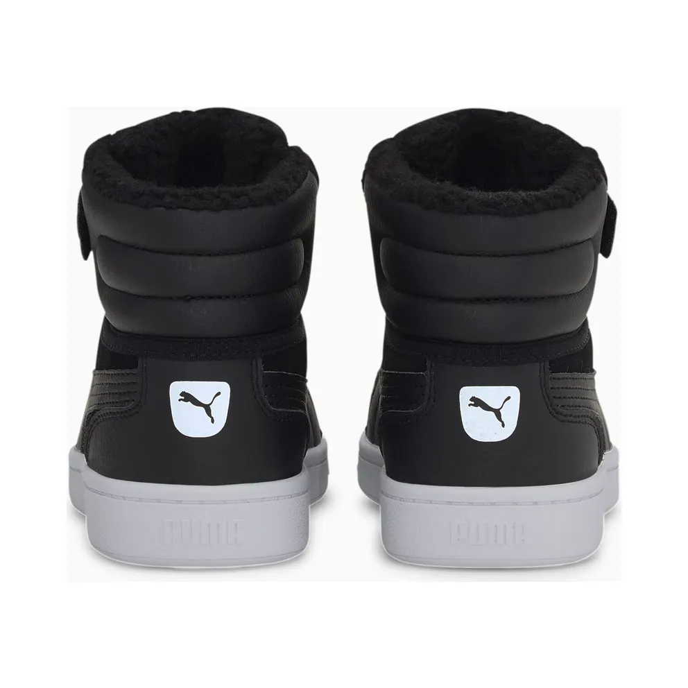 Puma Vikky v2 Mid Fur V White/Black (370623-03)