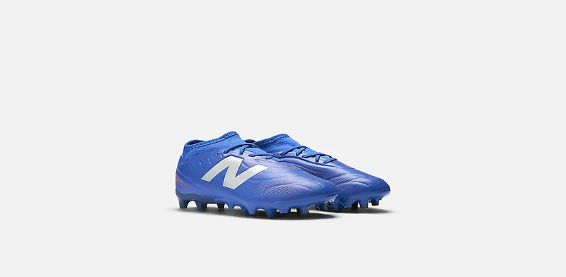 New Balance Tekela Team Low Laced FG V5 Blue Gemstone Energy Red Silver (SJT3FMP5)