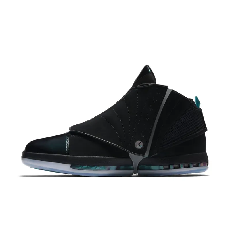 Jordan  16 Retro CEO Black/Metallic Silver-Turbo Green (AA1235-003)