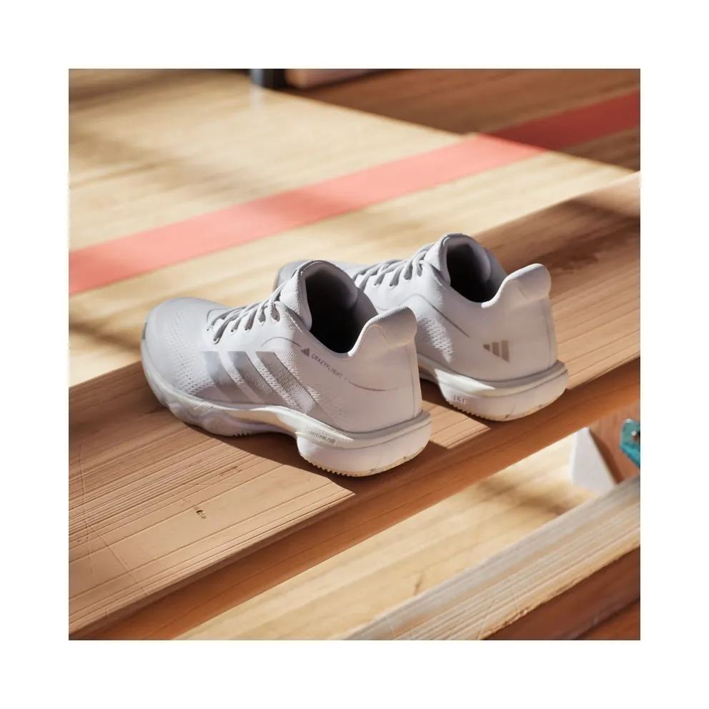 Adidas CRAZYFLIGHT 7 Cloud White / Silver Metallic / Cloud White (KJ1277)