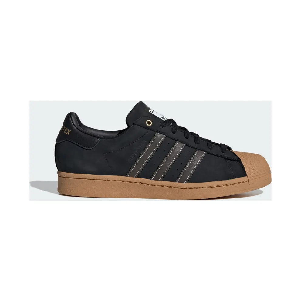 adidas Superstar Gore-Tex Schuh Core Black / Gum / Shadow Olive (IF6161)