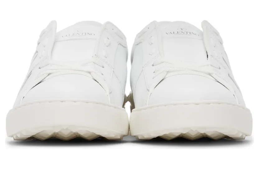 Valentino Garavani Grey & White VLTN Open Sneakers (XY2S0830PST) (2)