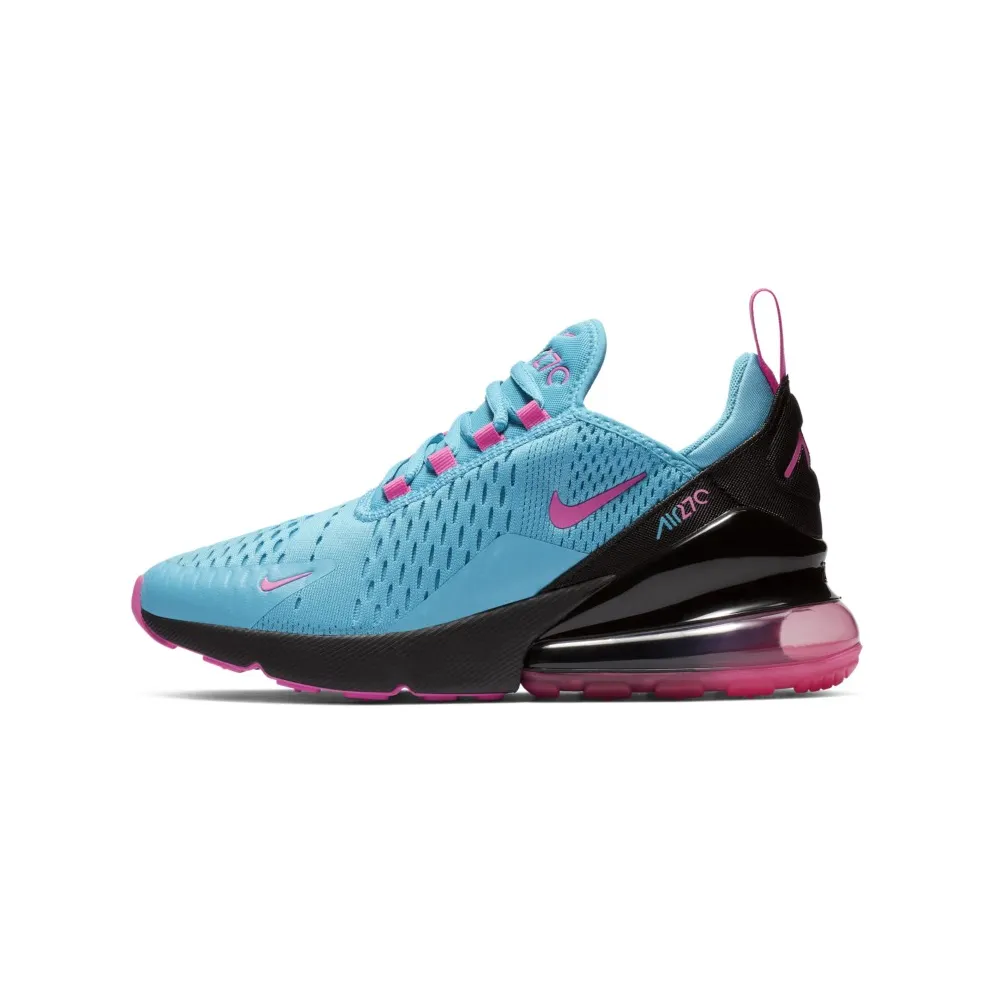 Nike Air Max 270 South Beach (GS) Light Blue Fury/Black-Laser Fuchsia (BV6376-400)