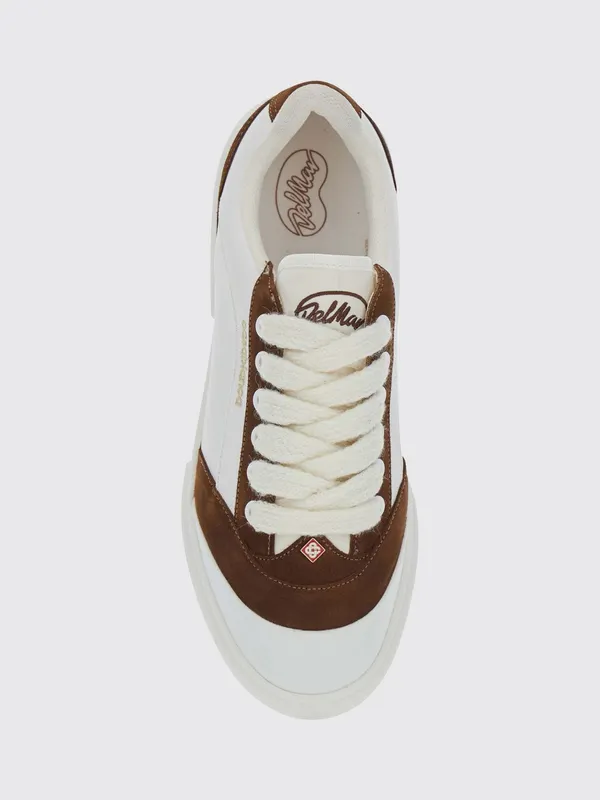 Casablanca Bicolor Leather and Fabric with Round Toe Brown (APF26SNK02509)