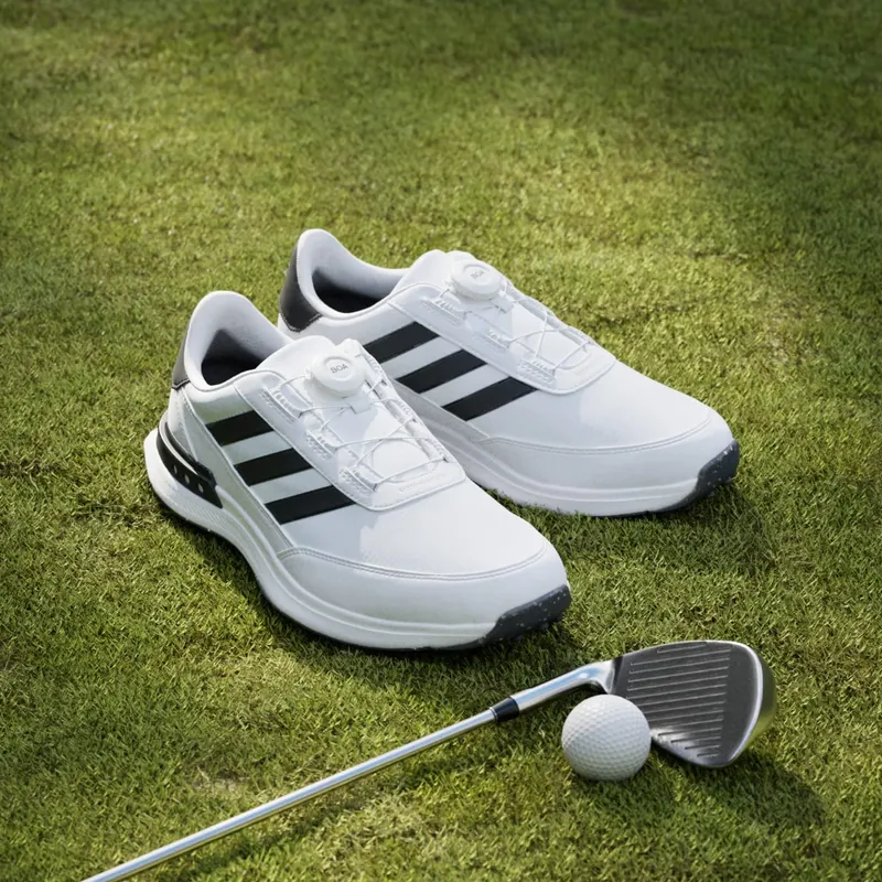 adidas S2G Spikeless BOA 24 Wide Golf Cloud White Core Black (IF0286)