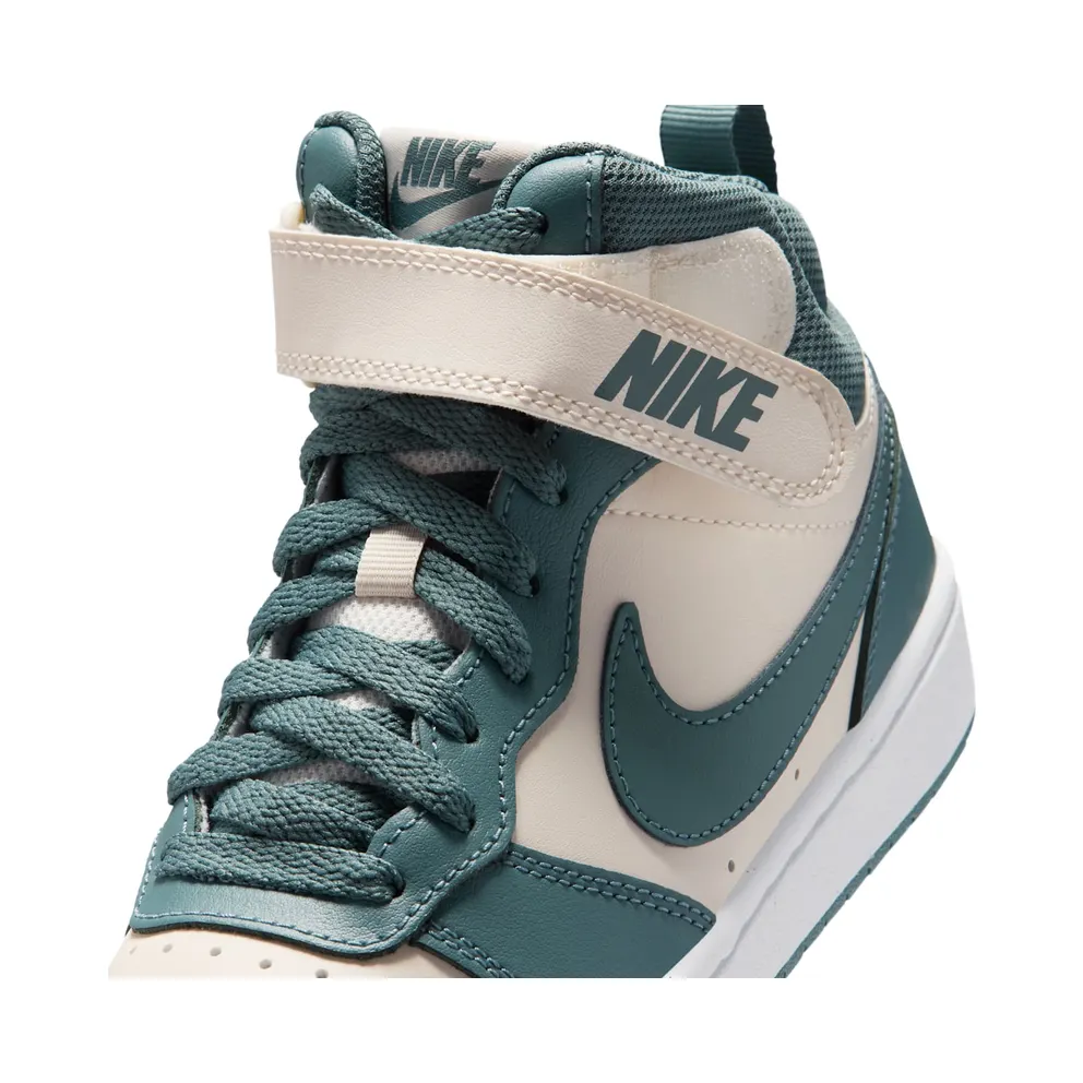 Nike Court Borough Mid 2 Chalk Mineral Slate (CD7782-131)
