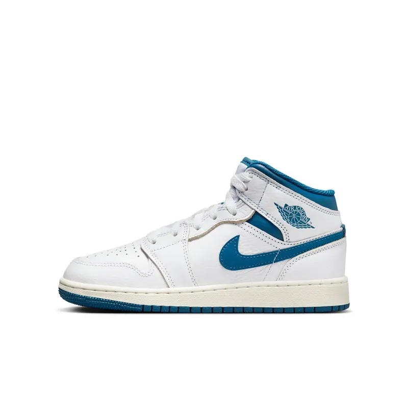 Jordan 1 Mid SE GS “Industrial Blue” (FN7432-141)