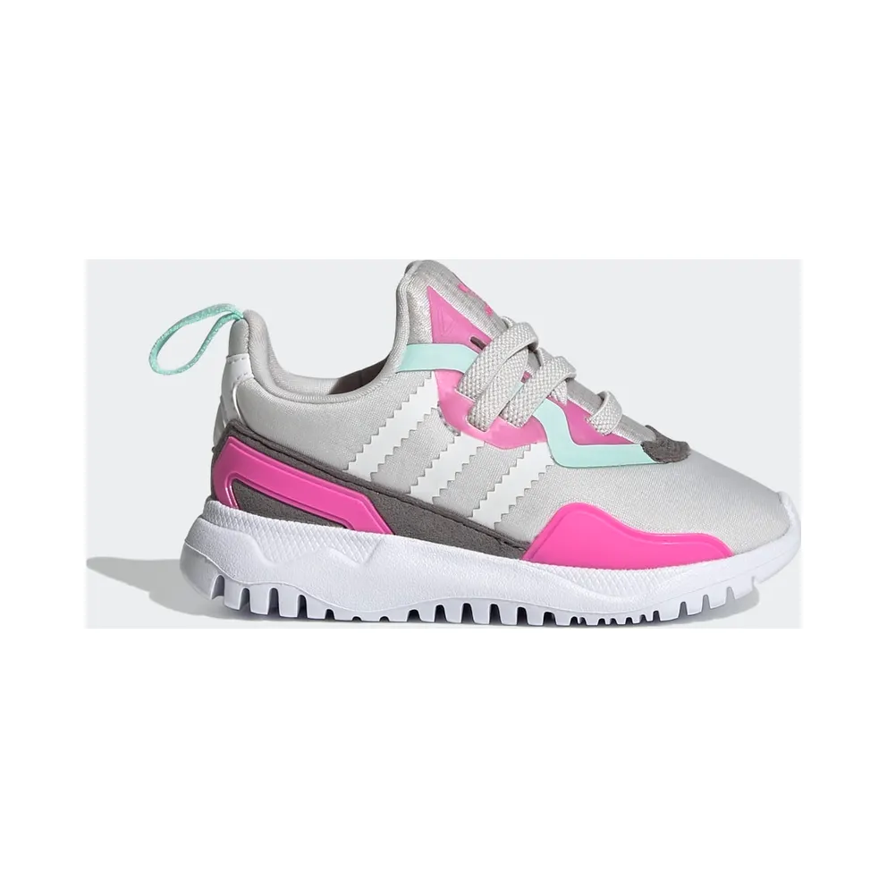 adidas Originals Flex Schuh Grey One / Cloud White / Screaming Pink (FX5329)