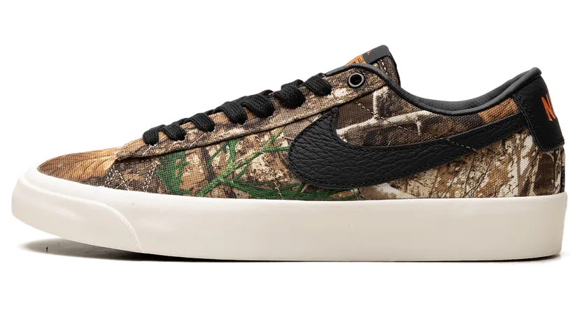 Nike SB Blazer Low Pro GT Premium “Brown Realtree Camo” (DO9398-001)