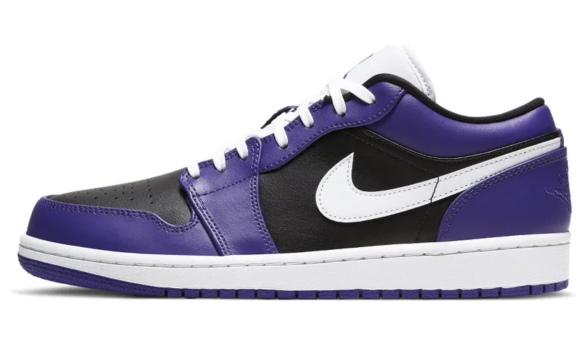 Air Jordan 1 Low Court Purple (553558-501)