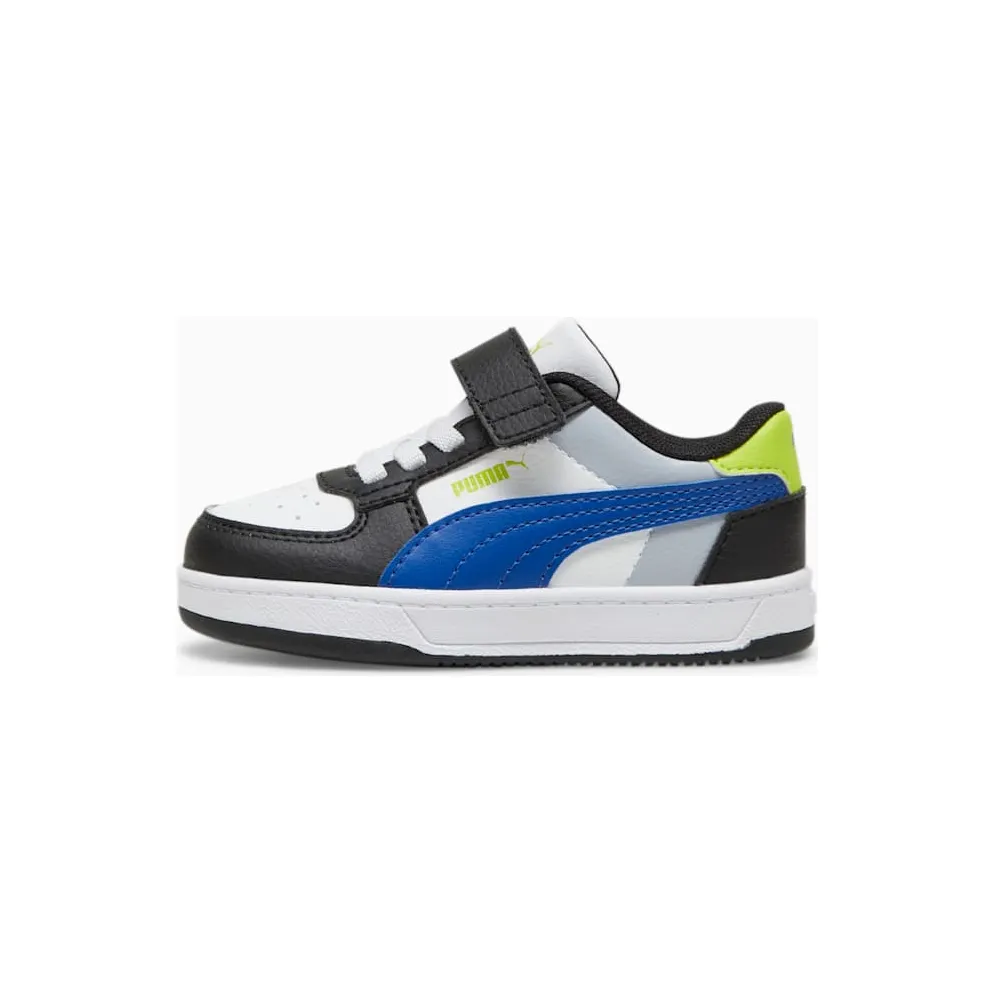 Puma Caven 2.0 Block White Black Royal Neon (394463-06)