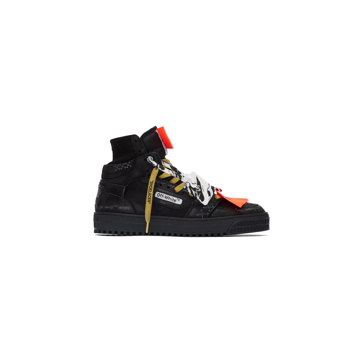 OFF-WHITE Off Court 3.0 Black (OMIA065E20LEA0021010)