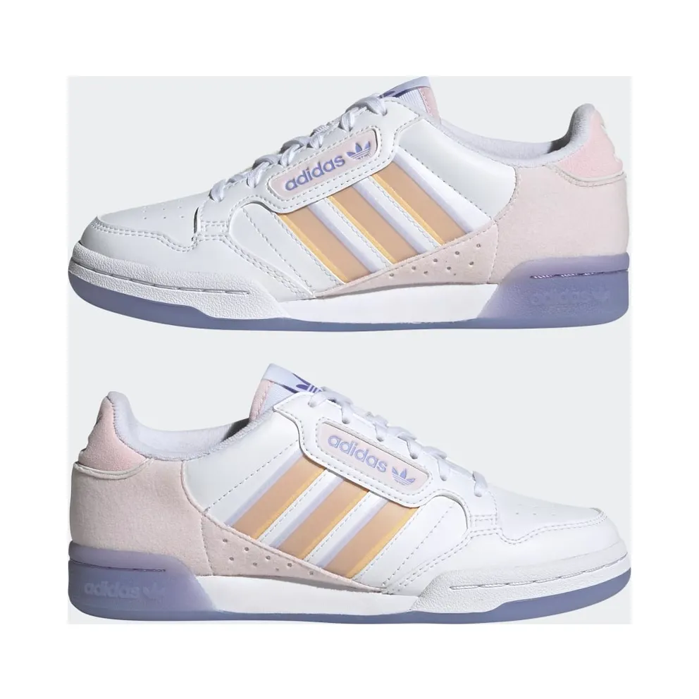 Adidas Continental 80 Stripes Cloud White / Pulse Amber / Semi Mint Rush (GY8138)