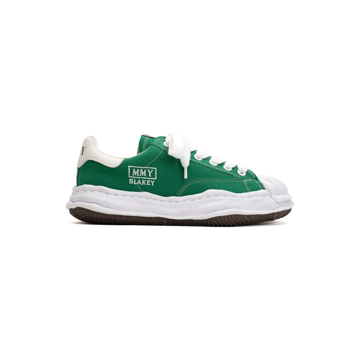 Maison Mihara Yasuhiro Blakey OG Sole Canvas Low Green (A08FW735-CLGRN)