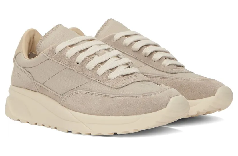 Common Projects Taupe Track 80 Sneakers (6099) (4)