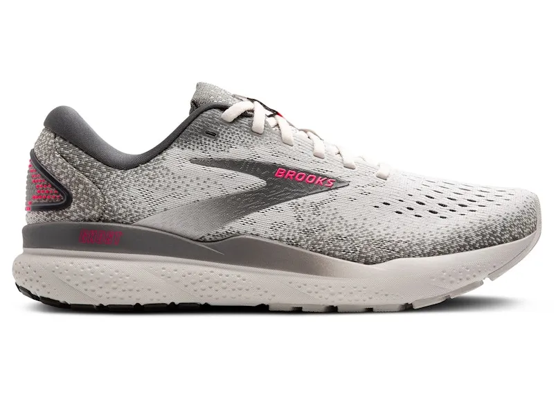 Brooks Ghost 16 Grey Gargoyle Pink (120407-1B-006)