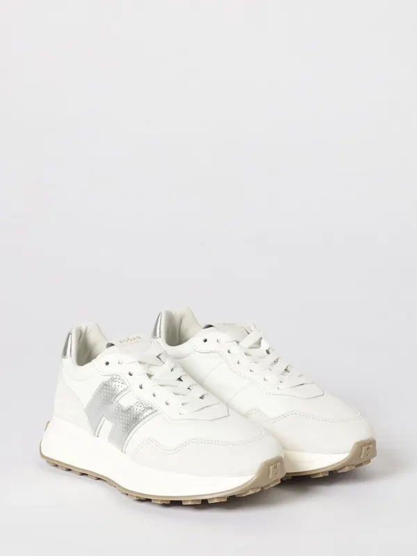 Hogan H641 Suede and Nylon White (HXW6410EH4PUNI0351)