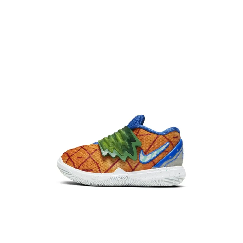 Nike Kyrie 5 Spongebob Pineapple House (TD) Orange Peel/Teal Tint (CN4490-800)